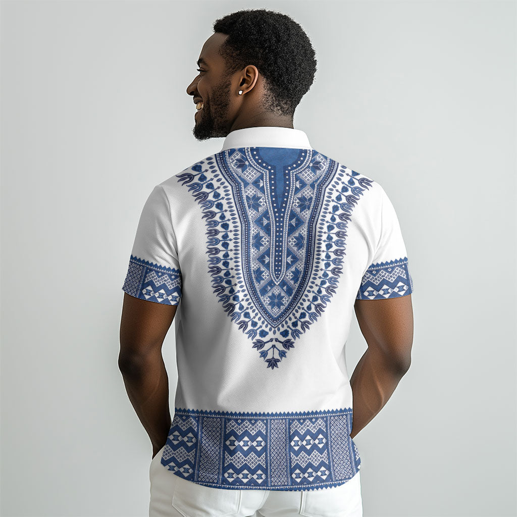 Cape Verde Polo Shirt Pano di Terra Dashiki Style