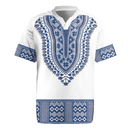 Cape Verde Rugby Jersey Pano di Terra Dashiki Style