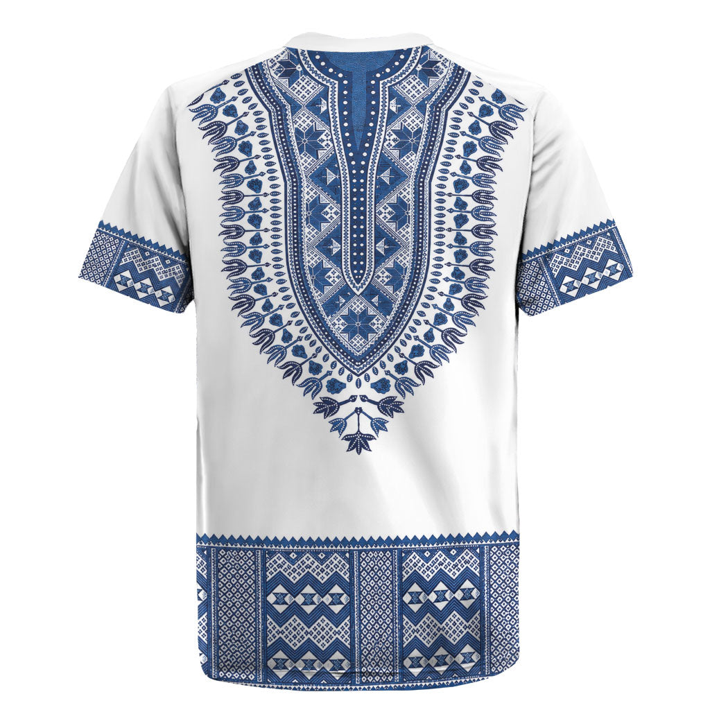 Cape Verde Rugby Jersey Pano di Terra Dashiki Style