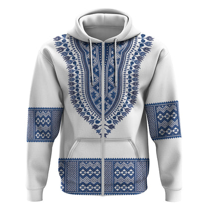 Cape Verde Zip Hoodie Pano di Terra Dashiki Style