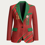 Custom Morocco National Football Blazer Atlas Lions-Claws