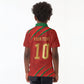 Custom Morocco National Football Kid Polo Shirt Atlas Lions-Claws