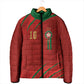 Custom Morocco National Football Padded Jacket Atlas Lions-Claws