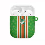Cote d'Ivoire AirPods Case The Elephants with African Pattern Stripes