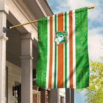 Cote d'Ivoire Garden Flag The Elephants with African Pattern Stripes