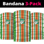 Cote d'Ivoire Neck Gaiter The Elephants with African Pattern Stripes
