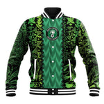 Custom Nigeria Football Baseball Jacket Champions-Special Edition - African Pride
