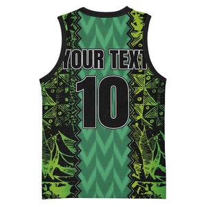 Custom Nigeria Football Basketball Jersey Champions-Special Edition LT03