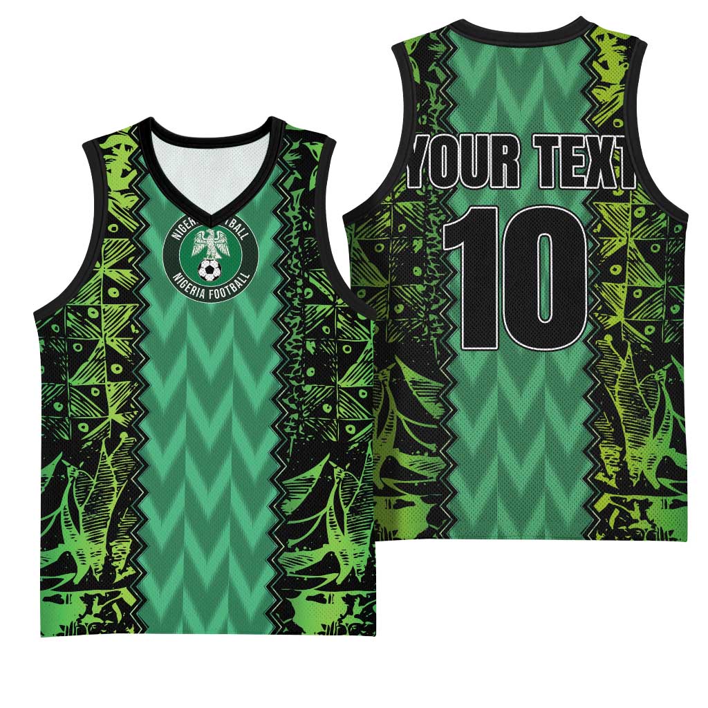Custom Nigeria Football Basketball Jersey Champions-Special Edition LT03