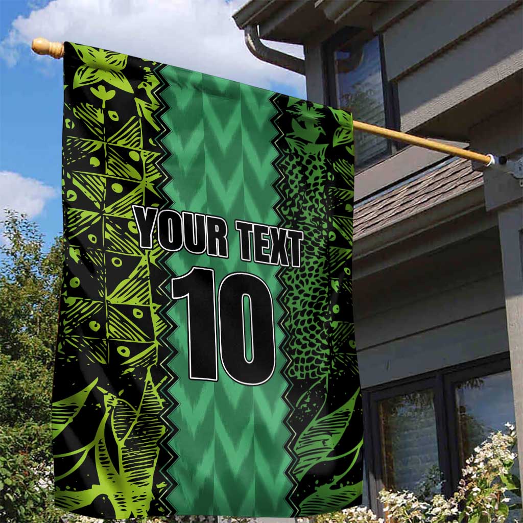 Custom Nigeria Football Garden Flag Champions-Special Edition - African Pride