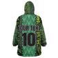 Custom Nigeria Football Kid Wearable Blanket Hoodie Champions-Special Edition - African Pride