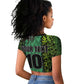 Custom Nigeria Football Raglan Cropped T shirt Champions-Special Edition - African Pride