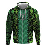 Custom Nigeria Football Zip Hoodie Champions-Special Edition - African Pride