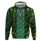 Custom Nigeria Football Zip Hoodie Champions-Special Edition - African Pride