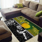 Rugby New Zealand and South Africa Area Rug Greatest Rivalry Silver Fern and Antelope
