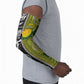 Custom Rugby New Zealand and South Africa Arm Sleeves Greatest Rivalry Silver Fern and Antelope