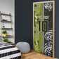 Custom Rugby New Zealand and South Africa Door Cover Greatest Rivalry Silver Fern and Antelope
