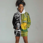 Custom Rugby New Zealand and South Africa Hoodie Dress Greatest Rivalry Silver Fern and Antelope