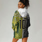 Custom Rugby New Zealand and South Africa Hoodie Dress Greatest Rivalry Silver Fern and Antelope