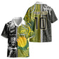 Custom Rugby New Zealand and South Africa Kid Hawaiian Shirt Greatest Rivalry Silver Fern and Antelope
