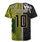 Custom Rugby New Zealand and South Africa Rugby Jersey Greatest Rivalry Silver Fern and Antelope