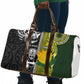 Rugby New Zealand and South Africa Travel Bag Greatest Rivalry Silver Fern and Antelope