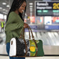 Rugby New Zealand and South Africa Travel Bag Greatest Rivalry Silver Fern and Antelope