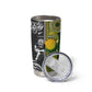 Custom Rugby New Zealand and South Africa Tumbler Cup Greatest Rivalry Silver Fern and Antelope
