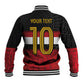 Egypt National Football Custom Baseball Jacket Egyptian Geometric - African Pride