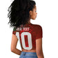 Morocco National Football Custom Raglan Cropped T shirt Atlas Lions Sporty Grunge Style - African Pride