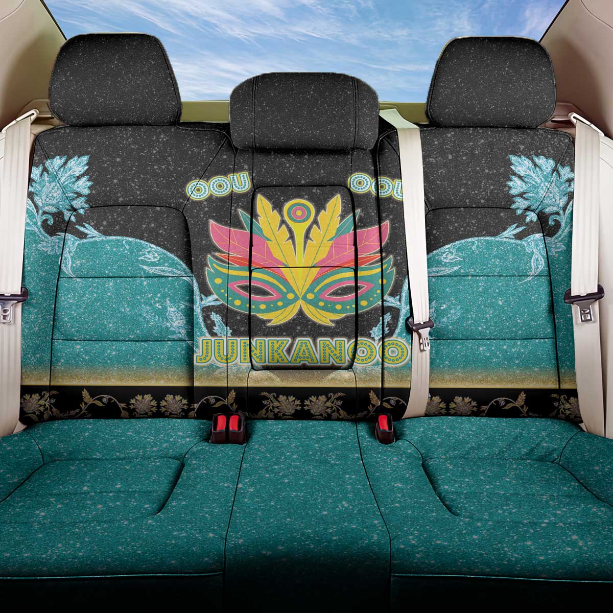 Afro Bahamians Junkanoo Back Car Seat Cover Junkanoo Is Life