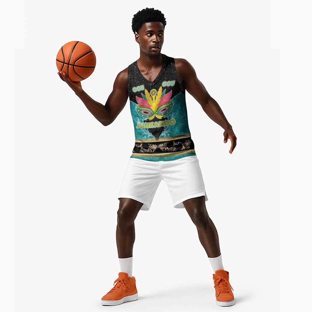Afro Bahamians Junkanoo Basketball Jersey Junkanoo Is Life LT05