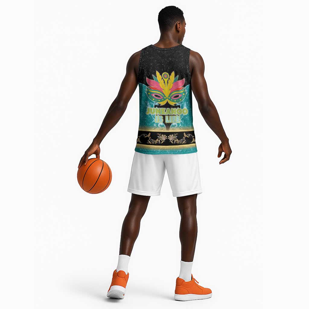 Afro Bahamians Junkanoo Basketball Jersey Junkanoo Is Life LT05