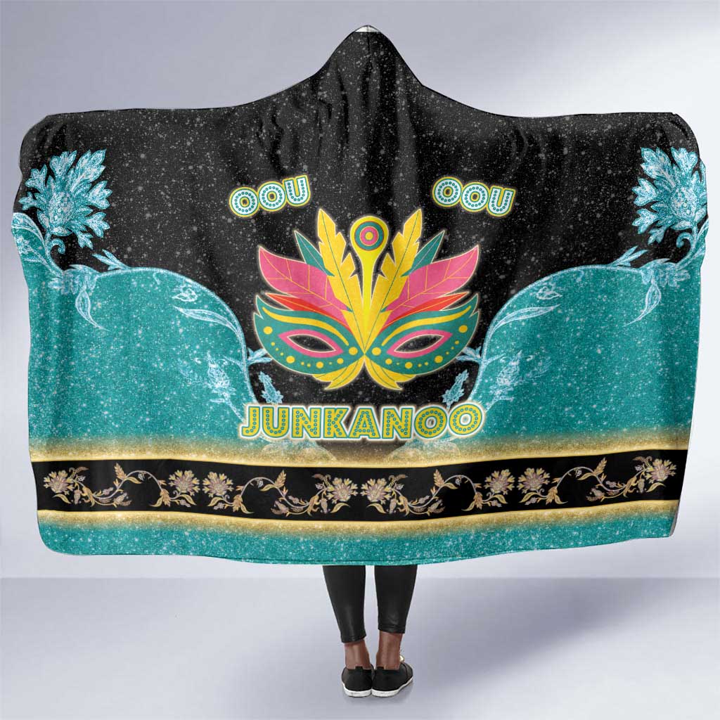 Afro Bahamians Junkanoo Hooded Blanket Junkanoo Is Life