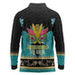 Afro Bahamians Junkanoo Long Sleeve Polo Shirt Junkanoo Is Life