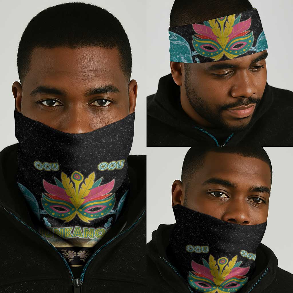 Afro Bahamians Junkanoo Neck Gaiter Junkanoo Is Life LT05