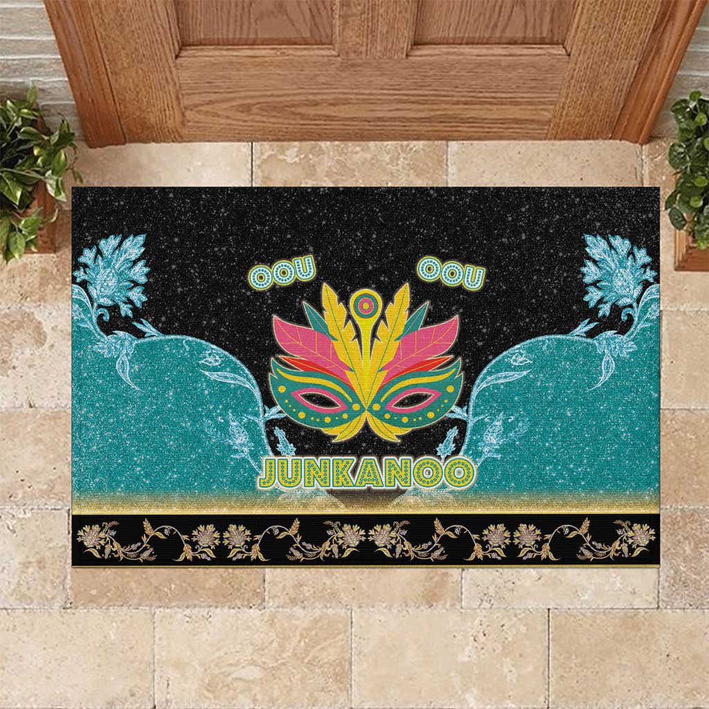 Afro Bahamians Junkanoo Rubber Doormat Junkanoo Is Life