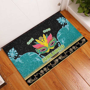 Afro Bahamians Junkanoo Rubber Doormat Junkanoo Is Life