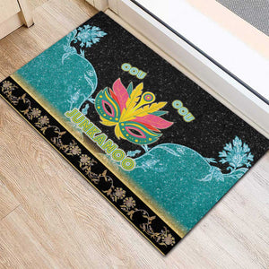 Afro Bahamians Junkanoo Rubber Doormat Junkanoo Is Life