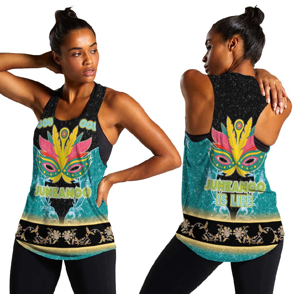 Afro Bahamians Junkanoo Women Racerback Tank Junkanoo Is Life