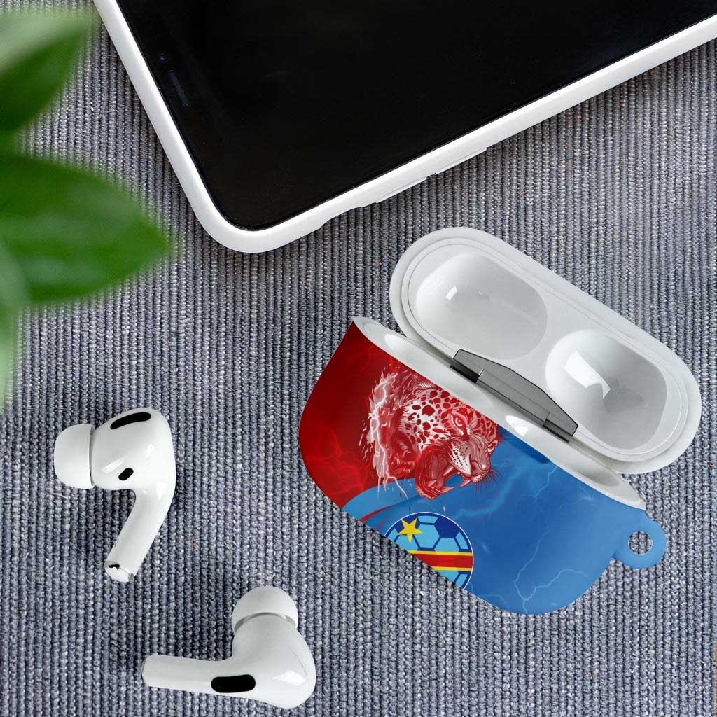 Football 2026 DR Congo Leopards AirPods Case Lightning Style