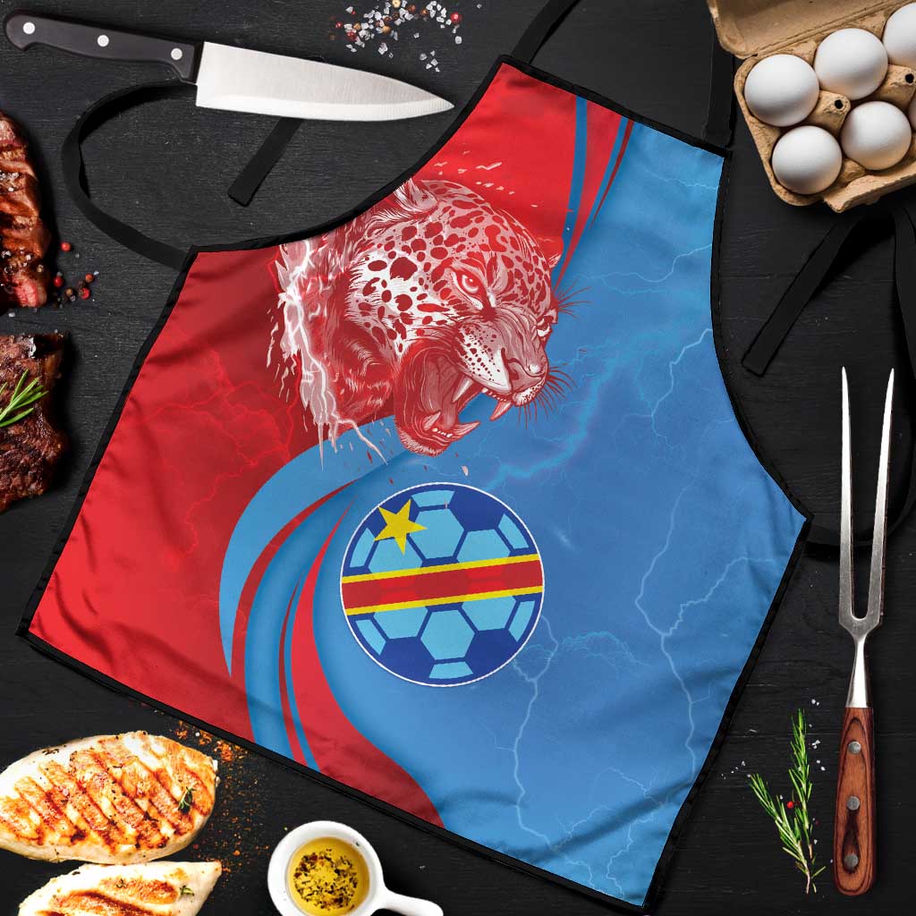 Football 2026 DR Congo Leopards Apron Lightning Style