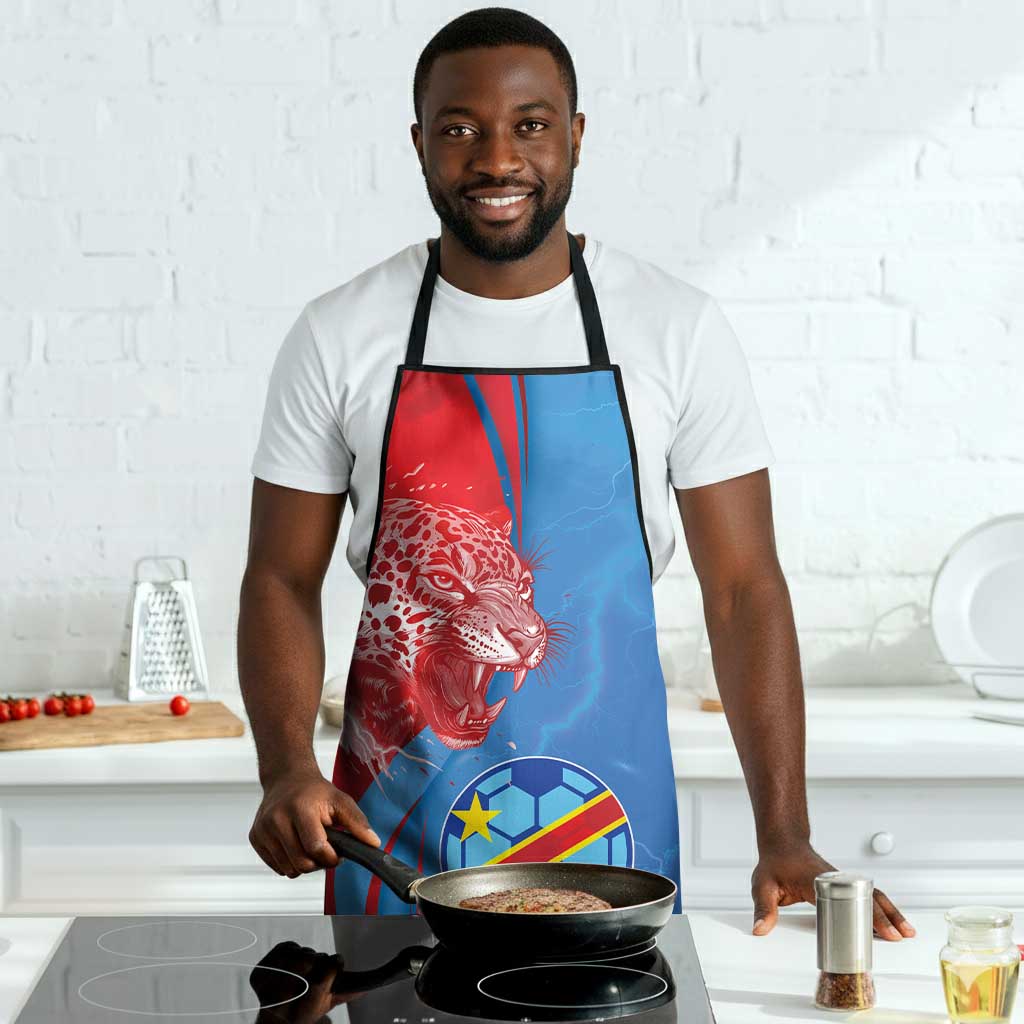Football 2026 DR Congo Leopards Apron Lightning Style