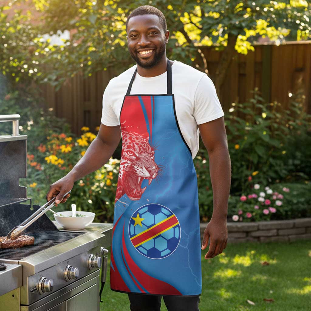 Football 2026 DR Congo Leopards Apron Lightning Style