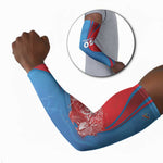 Custom Football 2026 DR Congo Leopards Arm Sleeves Lightning Style