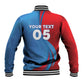 Custom Football 2026 DR Congo Leopards Baseball Jacket Lightning Style