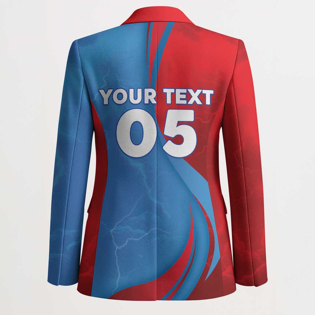 Custom Football 2026 DR Congo Leopards Blazer Lightning Style