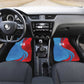 Custom Football 2026 DR Congo Leopards Car Mats Lightning Style