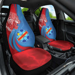 Football 2026 DR Congo Leopards Car Seat Cover Lightning Style