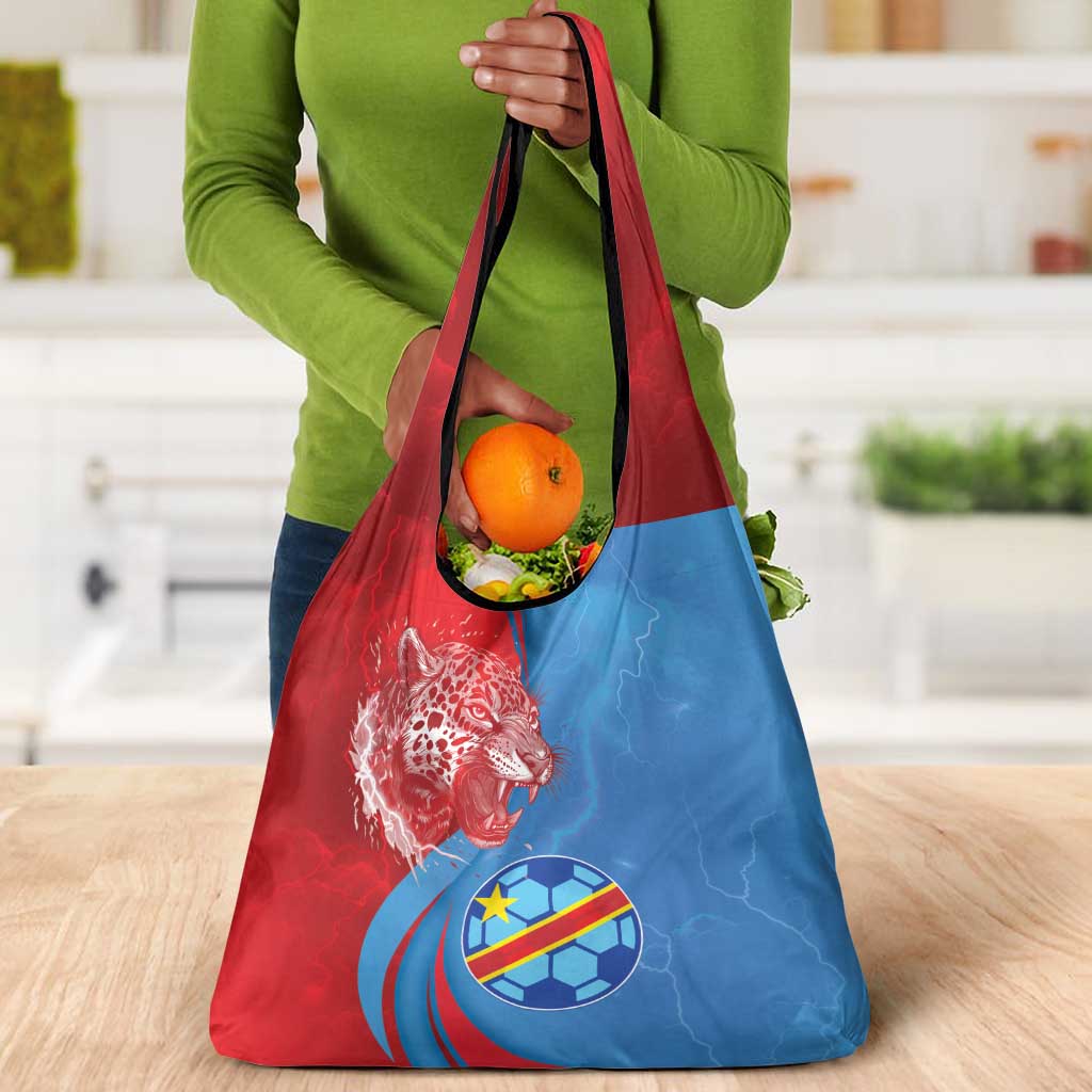 Football 2026 DR Congo Leopards Grocery Bag Lightning Style